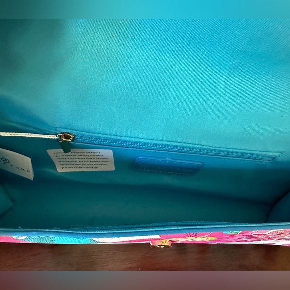 Trina Turk $98 MSRP Summer Floral Clutch Bag - Picture 5 of 15